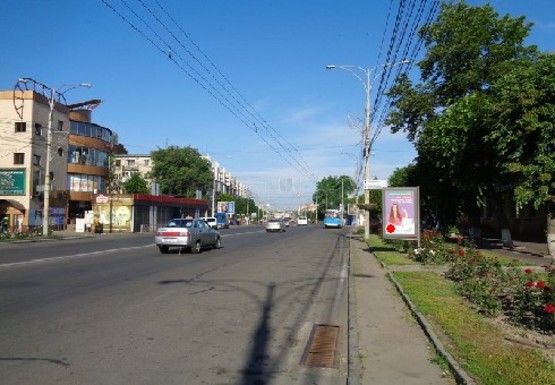 Фото рекламної площини за адресою Коцюбинского ул. - Папанина ул.