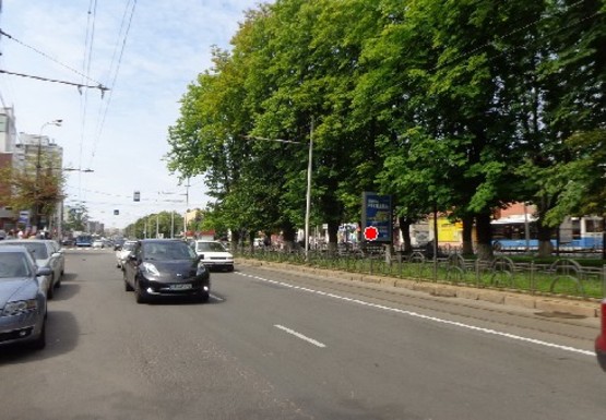 Фото рекламной плоскости по адресу Пирогова ул. [№21] (сквер)