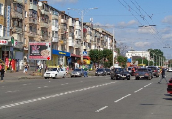 Фото рекламной плоскости по адресу Коцюбинского ул., 30