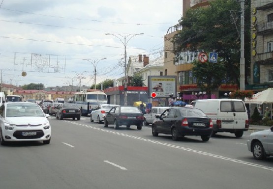 Фото рекламной плоскости по адресу Коцюбинского ул., 9 - Папанина ул.