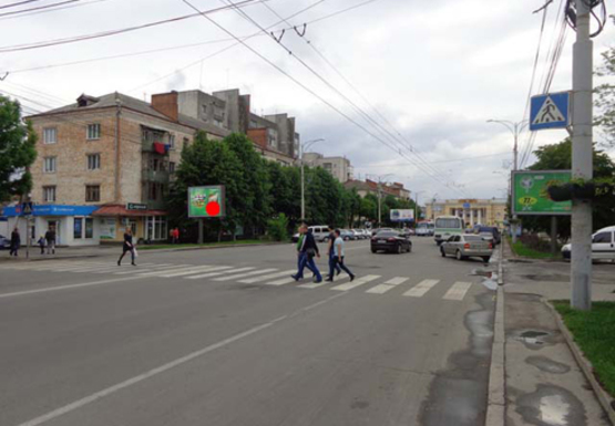 Фото рекламной плоскости по адресу Коцюбинского ул., 29 - Александра Довженко ул.