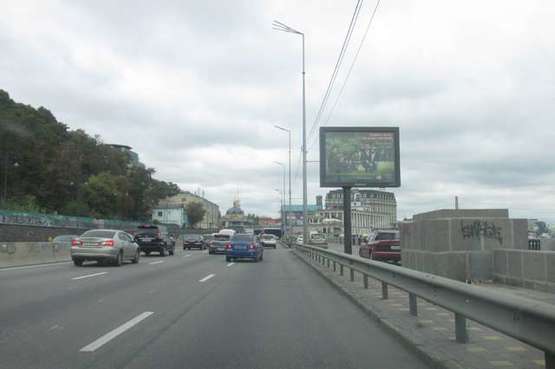 Фото рекламної площини за адресою Набережне шосе, №6