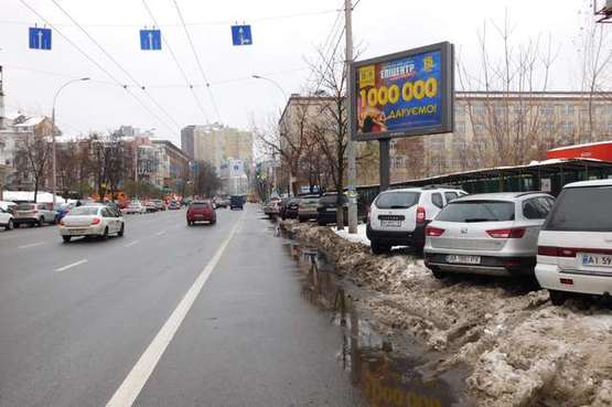 Фото рекламной плоскости по адресу Антоновича вул. (Горького вул.), 54