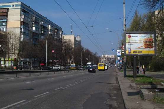 Фото рекламной плоскости по адресу Чоколівський бульв., 14