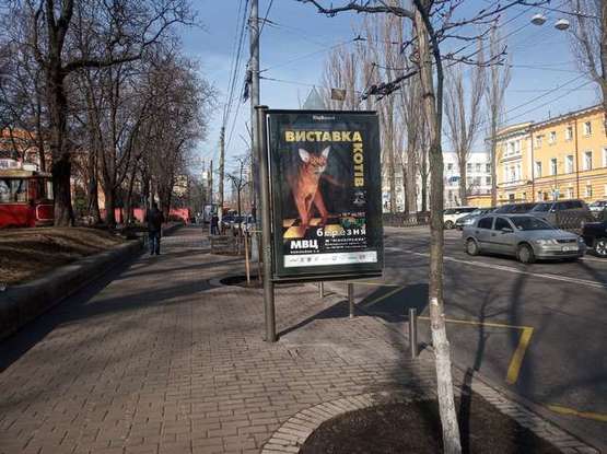 Фото рекламної площини за адресою Шевченка Тараса бульв., 14 №2