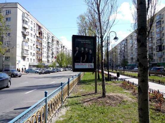 Фото рекламной плоскости по адресу Лесі Українки бульв., 15А розподільник