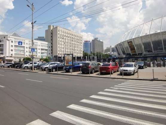 Фото рекламной плоскости по адресу Шота Руставелі вул., напроти вул.Жилянська ,4