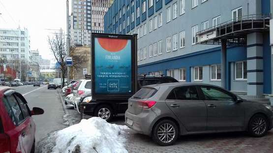 Фото рекламной плоскости по адресу Жилянська вул., 31 (№1)