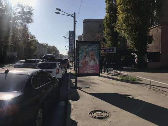 Фото рекламной плоскости по адресу Пушкінська вул., 79 (№1)