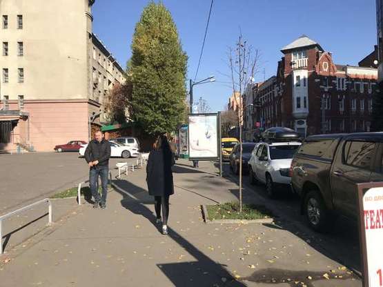 Фото рекламної площини за адресою Пушкінська вул., 79 (№1)