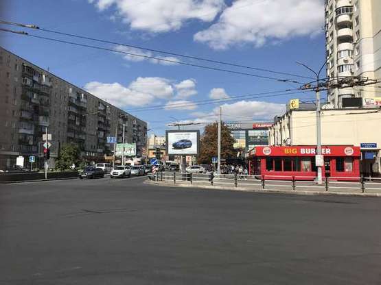 Фото рекламної площини за адресою Кам`янецька вул. - Подільська вул.