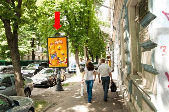 Фото рекламної площини за адресою Ярославов Вал ул., 36, в сторону Львовская пл.