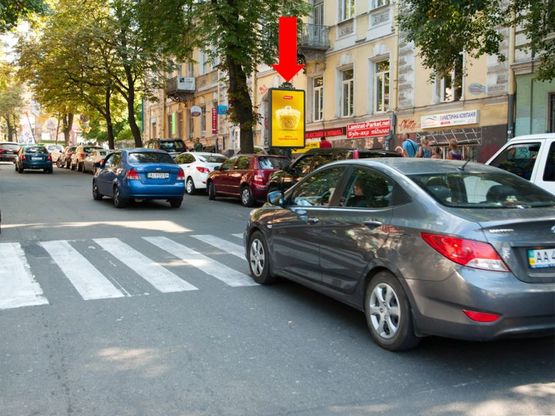 Фото рекламной плоскости по адресу Ярославов Вал ул., 35, в сторону Владимирская ул.