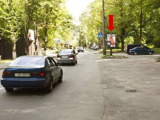 Фото рекламної площини за адресою Парковая дорога ул., 16, ресторан "Dali park", в сторону Первозванного пл.