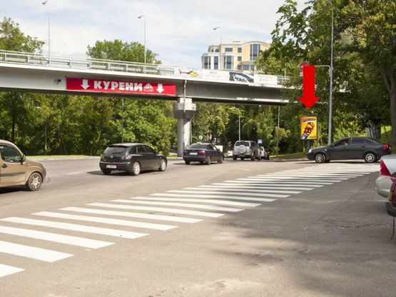 Фото рекламной плоскости по адресу Парковая дорога ул., 3/5