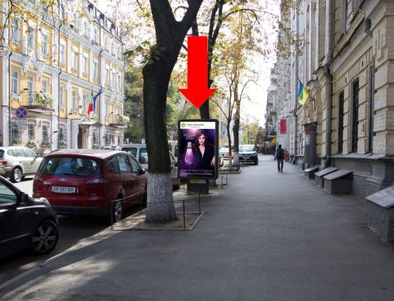 Фото рекламной плоскости по адресу Ярославов Вал ул., 25, в сторону Владимирская ул.