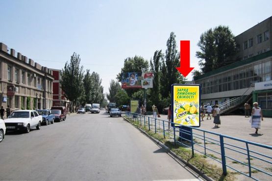 Фото рекламної площини за адресою Свободы ул., возле ПТУ