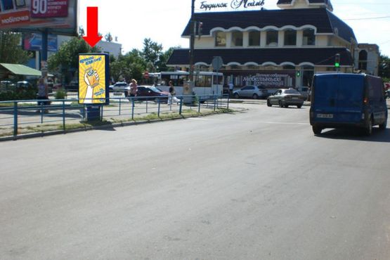 Фото рекламної площини за адресою Свободы ул., возле ПТУ