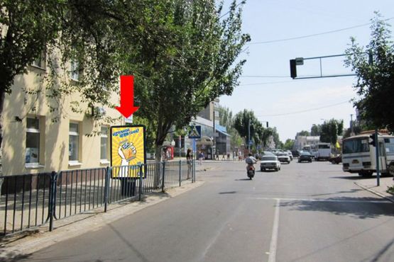 Фото рекламної площини за адресою Дюмина ул., возле "Укртелекома"