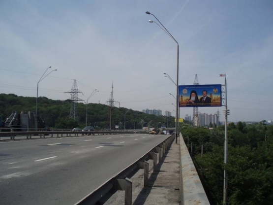 Фото рекламной плоскости по адресу Саперно-Слободская, 31,въезд