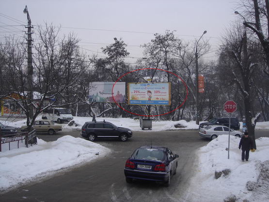 Фото рекламной плоскости по адресу Руська  - Херсонська -  Зелена