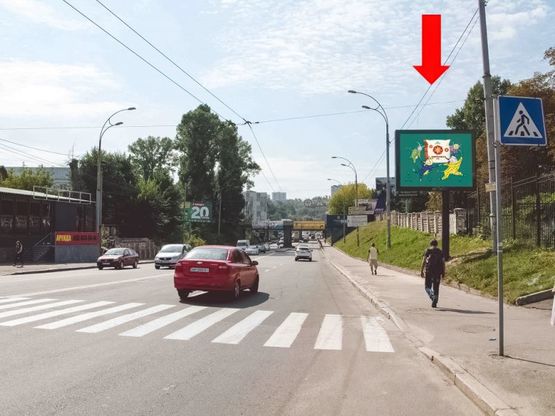 Фото рекламной плоскости по адресу Федорова ул., 32 / ул. Ямская, в сторону ул. Протасов Яр