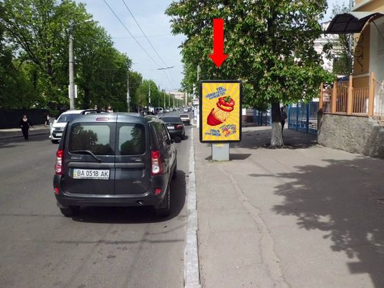 Фото рекламной плоскости по адресу Шевченко ул., 11А