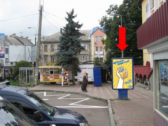 Фото рекламної площини за адресою Привокзальная пл.