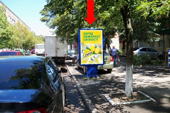 Фото рекламної площини за адресою Гончара О. ул., 10, возле "Компьютерного клуба"