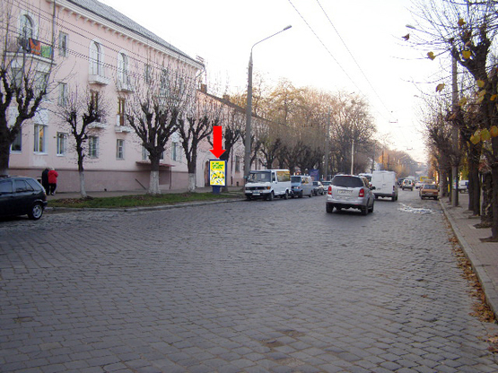 Фото рекламной плоскости по адресу Главная ул., 104, в центр