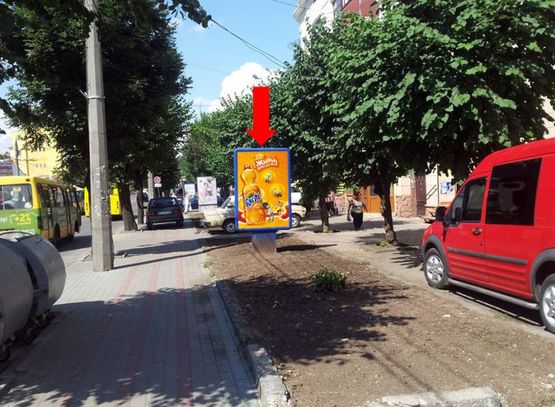 Фото рекламной плоскости по адресу Героев Майдана ул. (бывш. Красноармейская ул.), 23, возле аптеки "Садко"