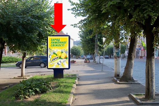 Фото рекламной плоскости по адресу Героев Майдана ул. (бывш. Красноармейская ул.), 3 / Ончула ул.