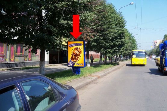 Фото рекламної площини за адресою Галицкая ул., 87