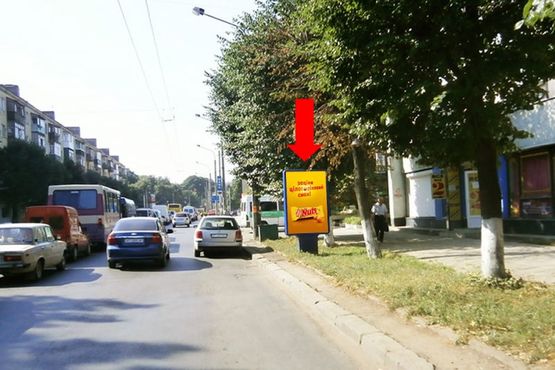 Фото рекламної площини за адресою Галицкая ул., 87