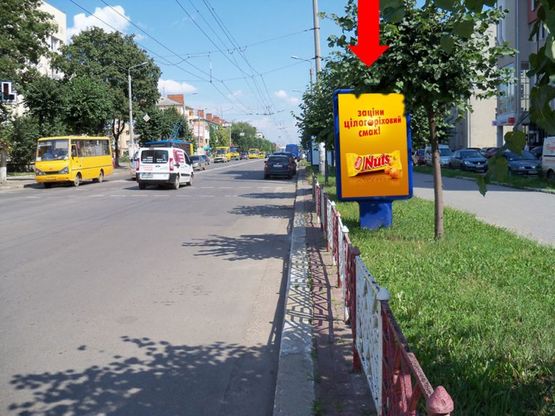 Фото рекламной плоскости по адресу Бандеры ул. / Независимости ул.