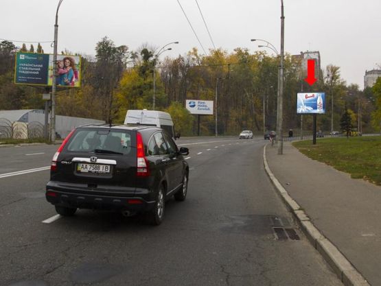 Фото рекламної площини за адресою Протасов Яр ул., 39,  в сторону ул. Соломенская