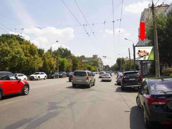 Фото рекламної площини за адресою Ильенко ул. (бывш. Мельникова ул.), 83а, напротив КИМО, в сторону ст. м. "Лукьяновская", центра