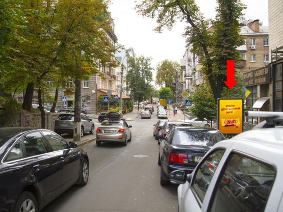 Фото рекламної площини за адресою Тургеневская ул., 83-85 - ул. Полтавская, в центр