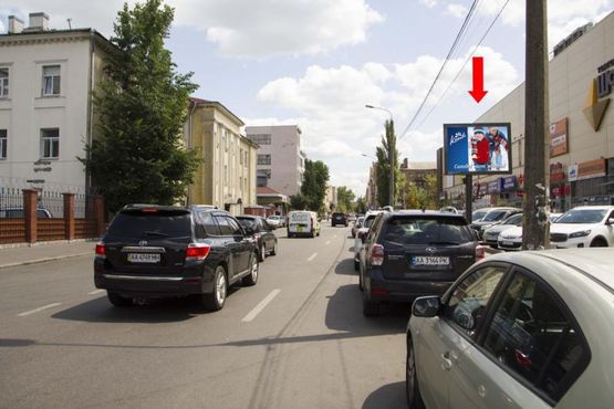 Фото рекламної площини за адресою Константиновская ул., 71, возле ТЦ "Шоколад", "АТБ", в центр