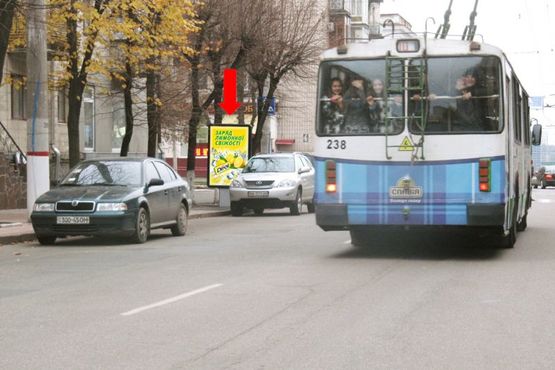 Фото рекламной плоскости по адресу Б. Перспективная ул. (бывш. Маркса ул.), 3/5, возле магазина "Метиз"