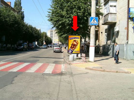 Фото рекламной плоскости по адресу Б. Перспективная ул. (бывш. Маркса ул.), 3/5, возле магазина "Метиз"