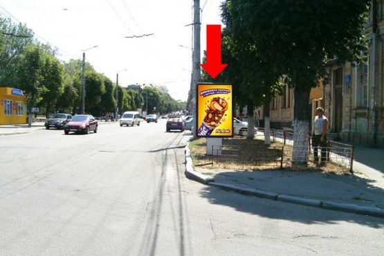Фото рекламной плоскости по адресу Шевченко ул., 16