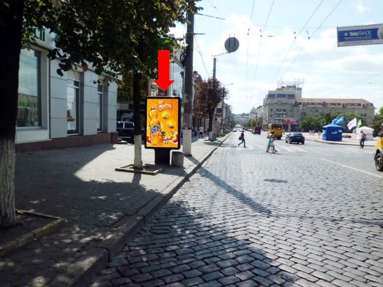 Фото рекламной плоскости по адресу Б. Перспективная ул. (бывш. Маркса ул.), возле Сбербанка, кинотеатра "Зоряный"