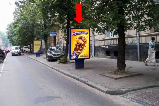 Фото рекламной плоскости по адресу Сечевых Стрельцов ул., 6