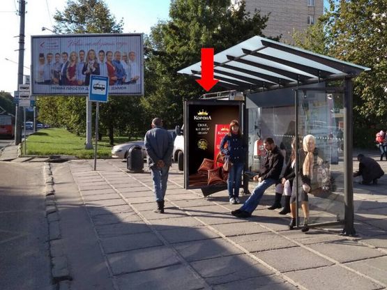 Фото рекламної площини за адресою Виговского ул., 89 - ул. Кульпарковская