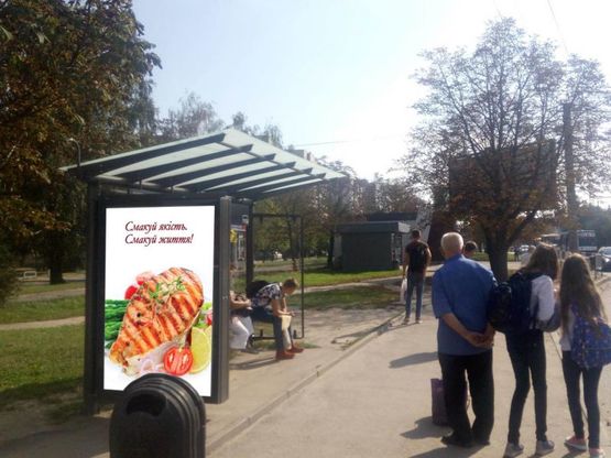 Фото рекламної площини за адресою Кульпарковская ул., 123, ост. ул. Щирецкая