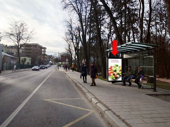 Фото рекламної площини за адресою Пасечная ул., 11, напротив (ост. "Пасечная"), в сторону ул. Зелёной