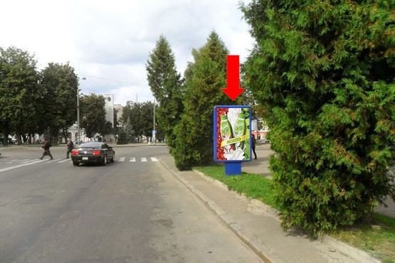 Фото рекламной плоскости по адресу Мира пр., возле магазина "Венето"