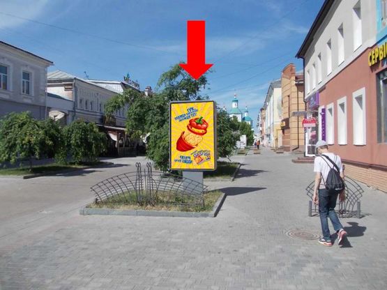 Фото рекламной плоскости по адресу Воскресенская ул. (бывш. Фрунзе ул.), 12 / Терезова ул.