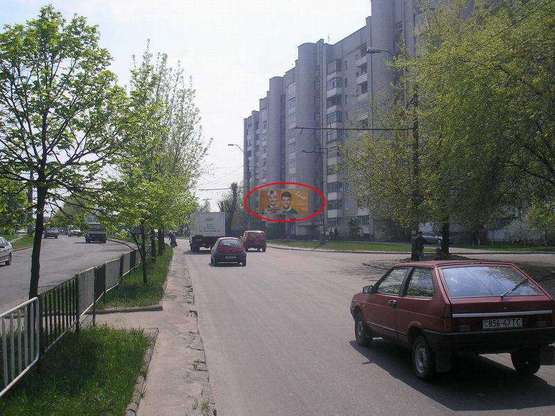Фото рекламной плоскости по адресу Сяйво, 11